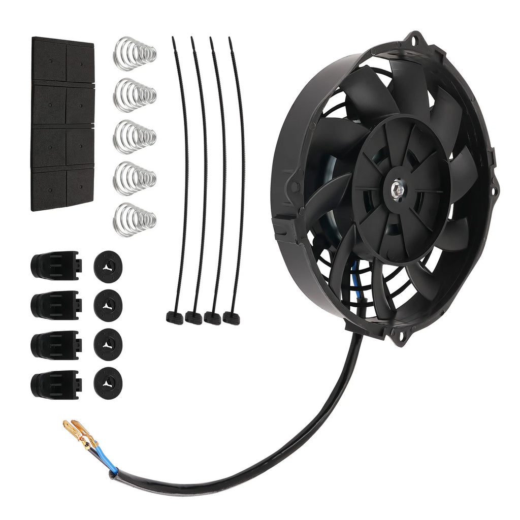 7" Electric Cooling System Fan for Universal Vehicle Fitment (12V 80W)