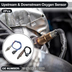 Set of 2 Upstream & Downstream Oxygen Sensors for Nissan Altima 3.5L V6 (2002–2006) 2349148