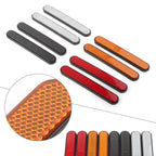 Set of 4 Rear Mudguard Fender Reflectors for Harley Sportster 883 1200 (2004–2023)