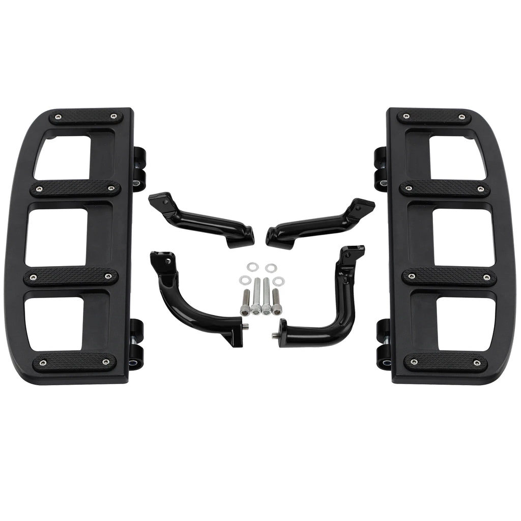 Driver Footboard Floorboard & Bracket Mount for Harley Touring (2017–2023)