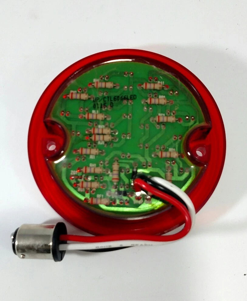 LED Stop Tail Light with Flasher for Chevy GMC Stepside Truck (1960–1966)