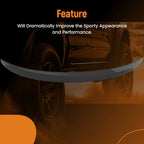 Aero Trunk Spoiler Wing for BMW F32 4-Series Coupe (2014–2020) Carbon Fiber
