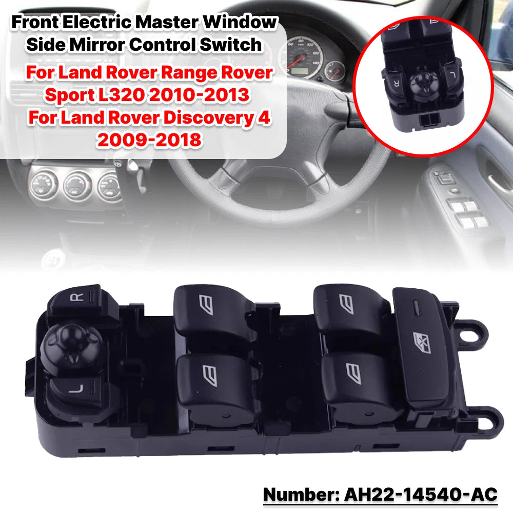 Master Power Window Switch for Land Rover Discovery Freelander Range Rover Sport