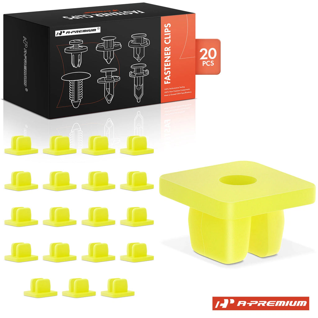 20x Nylon Trim Panel Nut Fasteners for Subaru Outback (2000–2024)