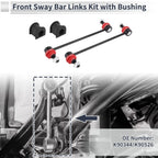 Front Stabilizer Bar Links with 2 x Bushings for Toyota Solara (2004-2008)