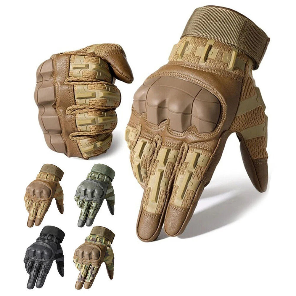 Tactical Touchscreen Gloves for Motorcycle Training (Outdoor Use)
