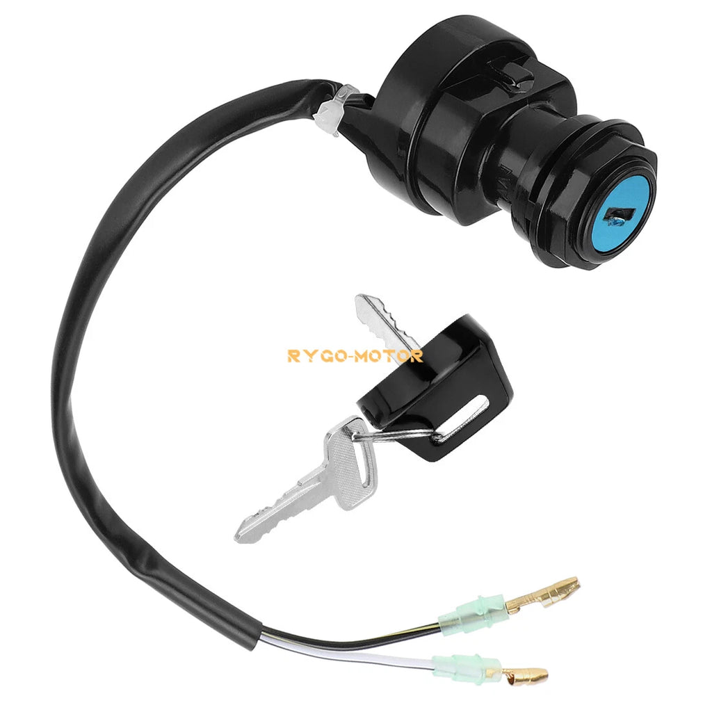 Ignition Key Switch for Kawasaki KFX50 (2003–2006), KLT200 (1981–1984), KLT250 (1981–1985), KLF300 (1986)