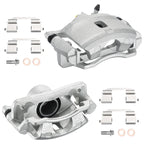 Front Brake Calipers with Bracket for Honda Civic (1996–2000) & Acura EL (1997–2000) Pair