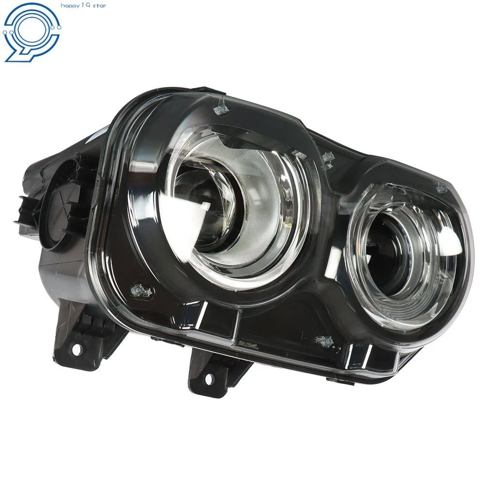 Projector Headlight for Dodge Challenger (2015-2018) Black Housing