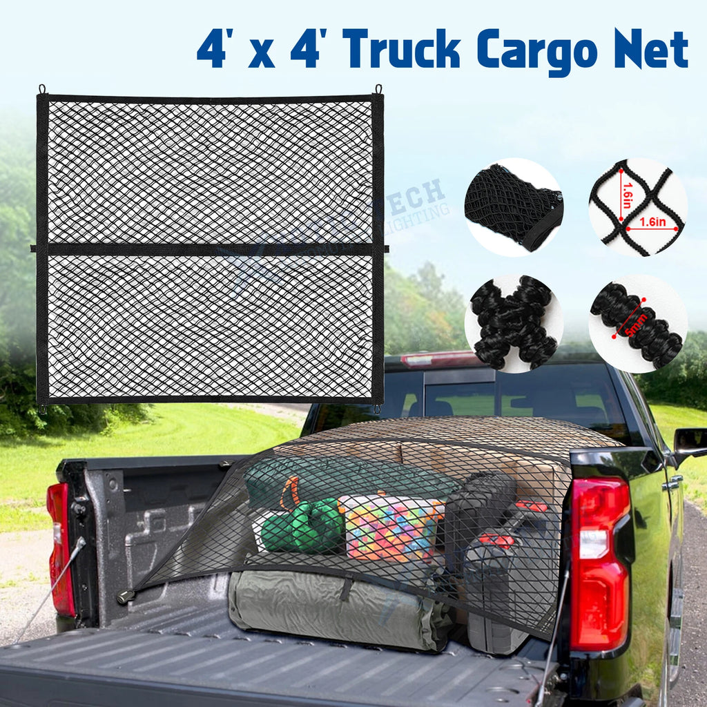 Cargo Mesh Organizer Storage Net for GMC Sierra Canyon (2015-2025)
