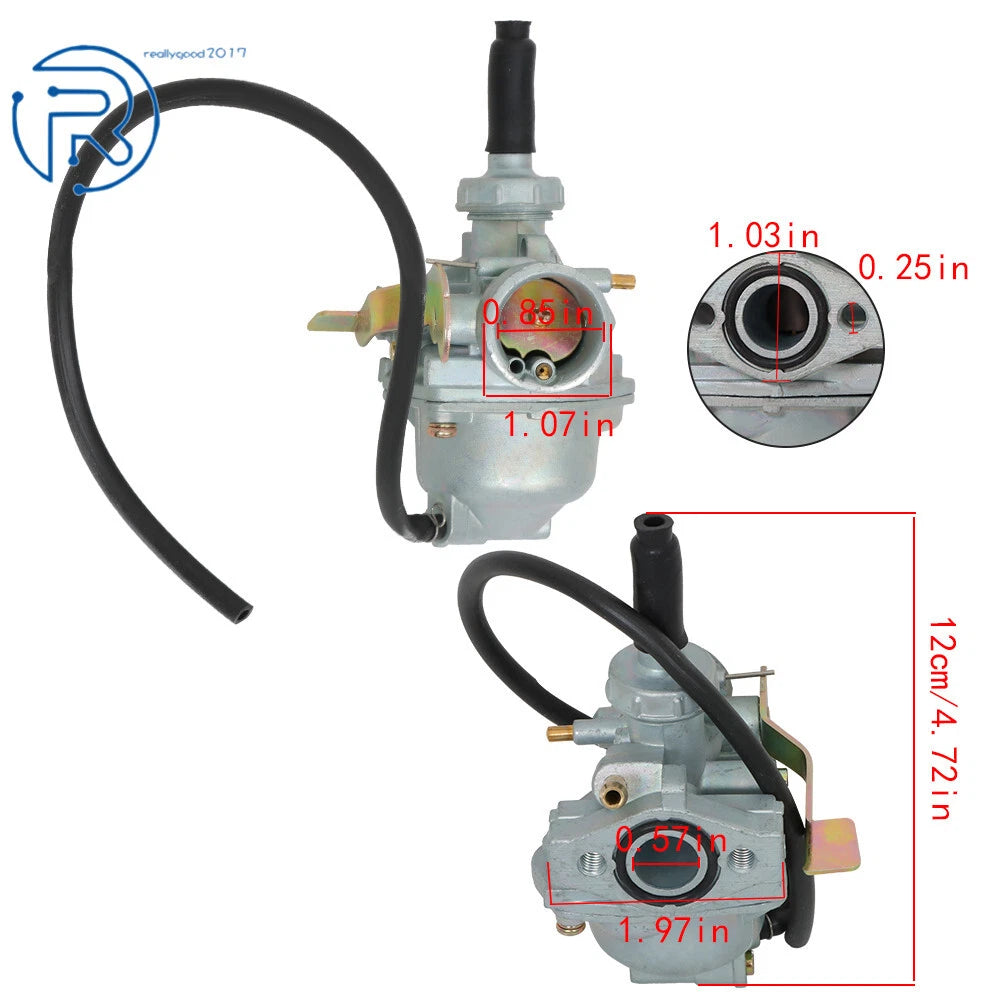 Carburetor & Throttle Cable Set for Honda Z50R (1979-1999)