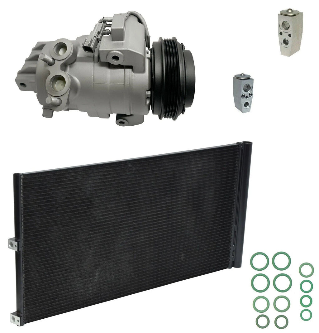 AC Compressor Kit with Condenser for Lincoln Navigator 3.5L (2017-2017)