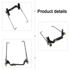 Adjustable Battery Tie Down Bracket for Cars SUVs Trucks Boats (23cm)
