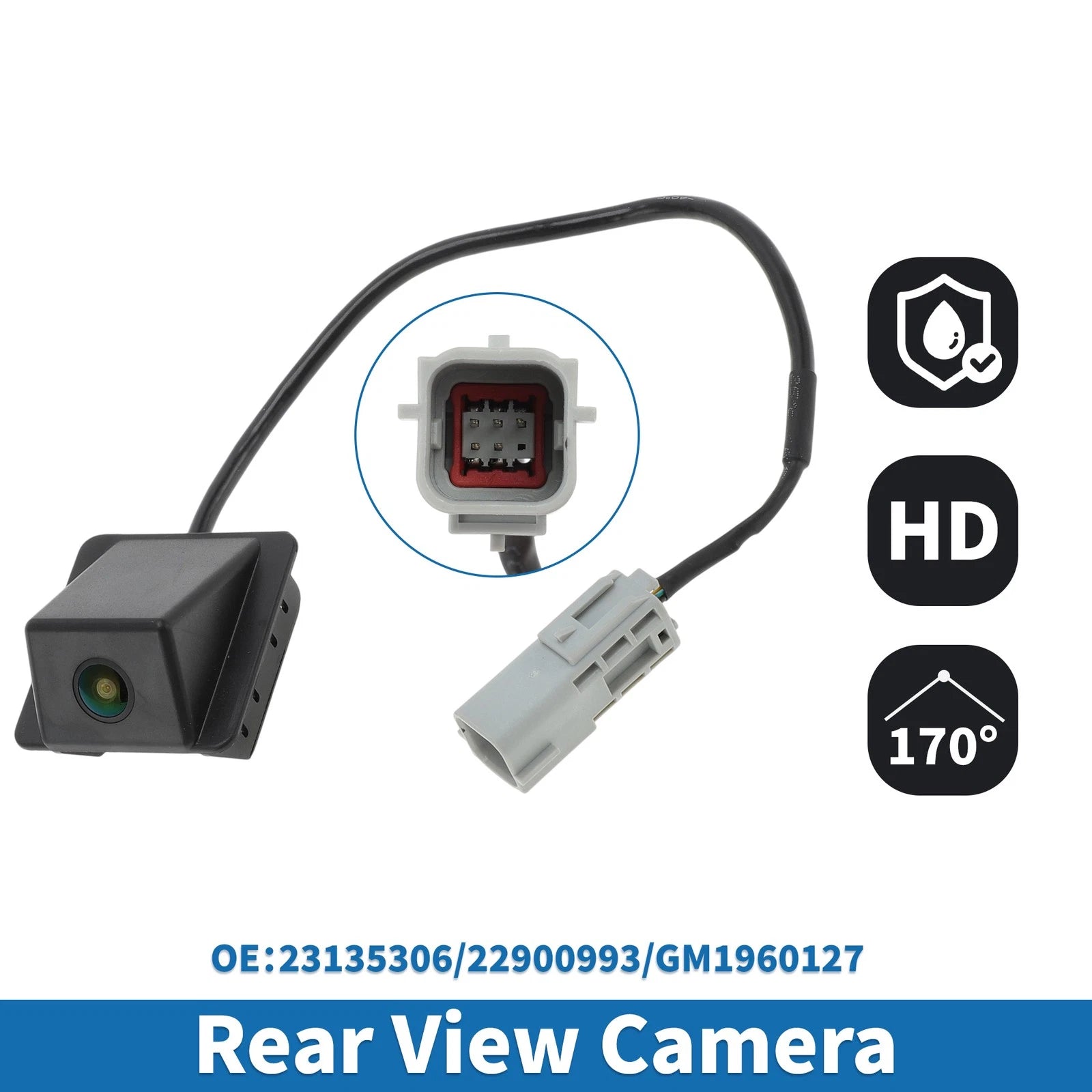 Rear View Park Assist Backup Camera 23135306 for Chevrolet Traverse (2013–2017)