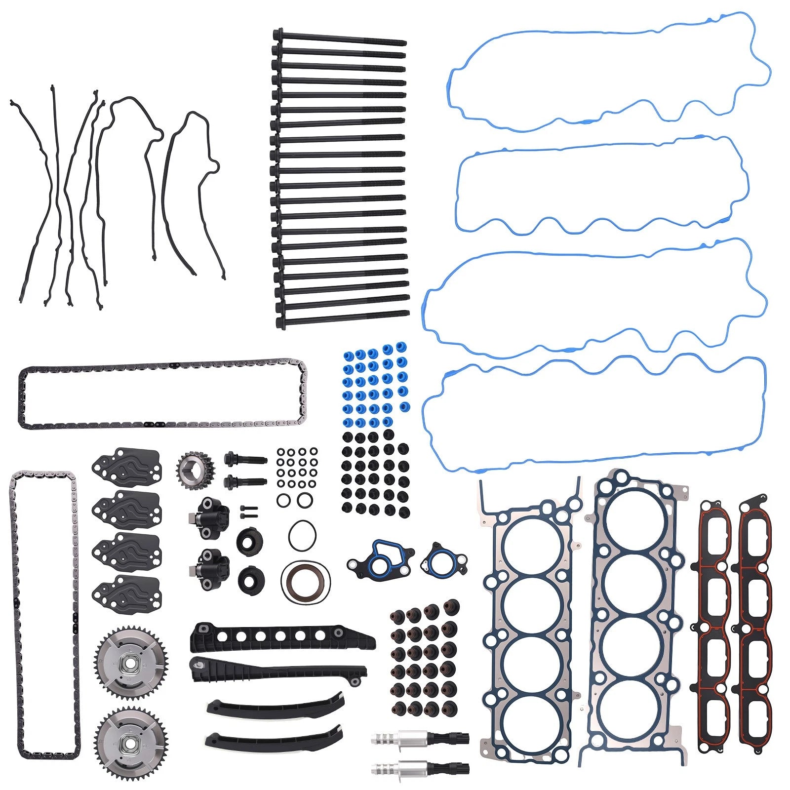 Engine Timing Chain Kit & Head Gasket Set for Ford Expedition F150 Navigator (2003–2006)