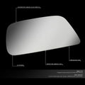 Left Side Rear View Mirror Glass for Toyota Tacoma (1995–2000)