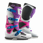 Gaerne SG 22 Offroad Boots for Men US 11 (Purple White)