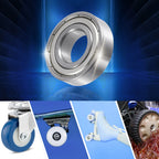 5 Pcs R12ZZ Deep Groove Ball Bearings for Car (19.05x41.275x11.113mm)