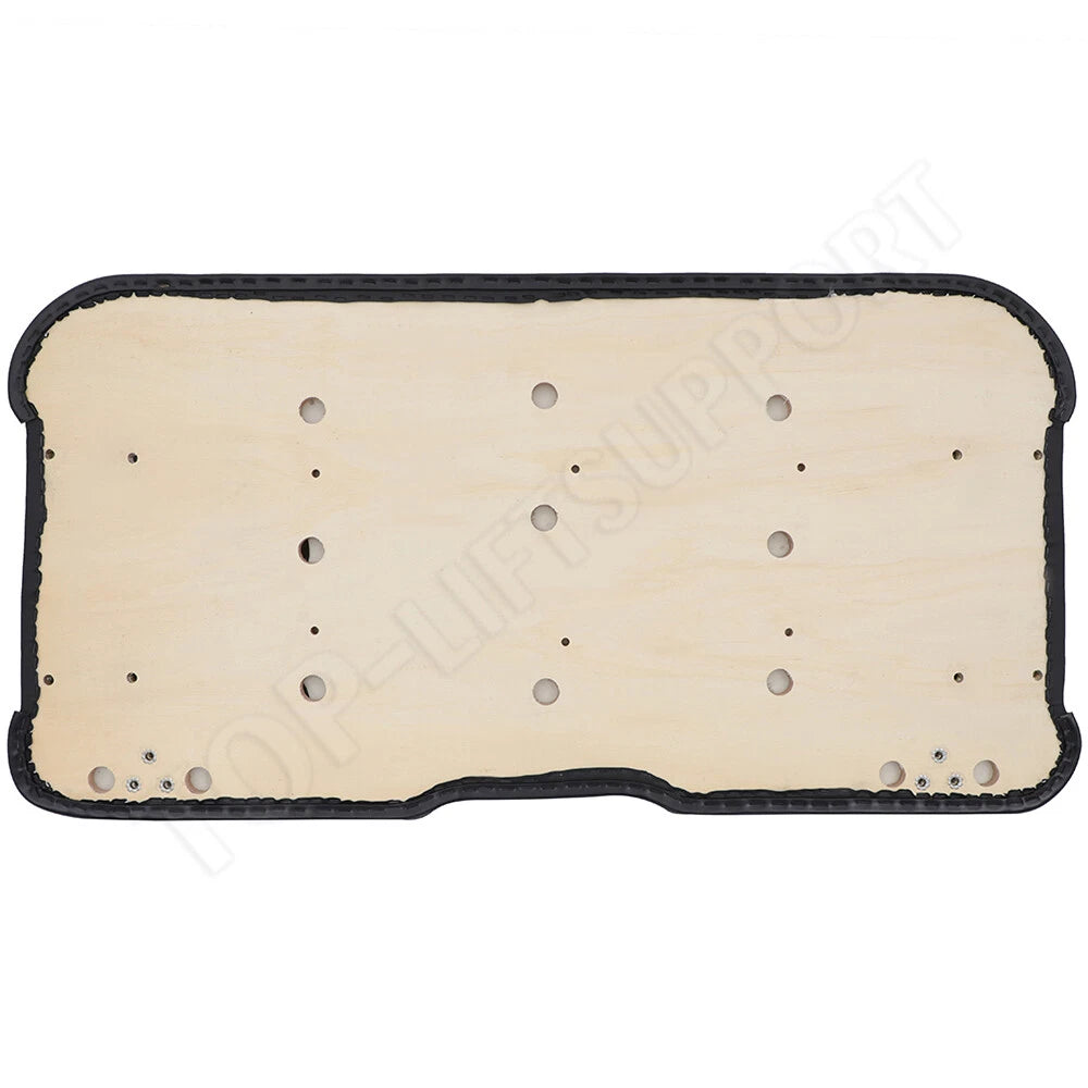 Set of 2 Front Black Cushions for EZGO RXV