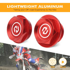 Set of 4 Front Axle Nut Bolt Caps for Beta RR 350/400/450/480/498 (2012–2024)