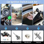 Ignition Lock Cylinder Assembly for Hyundai Sonata (2015–2019) 1 Set 81905-C2510