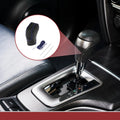 1 Pc Gear Shift Knob Cover for Ford Fusion (2013–2016) Black Blue Faux Leather