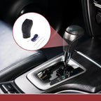 1 Pc Gear Shift Knob Cover for Ford Fusion (2013–2016) Black Blue Faux Leather