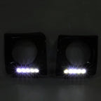 Headlight Bezel for Mercedes G500 G63 W463 (1990-2018) with LED DRL