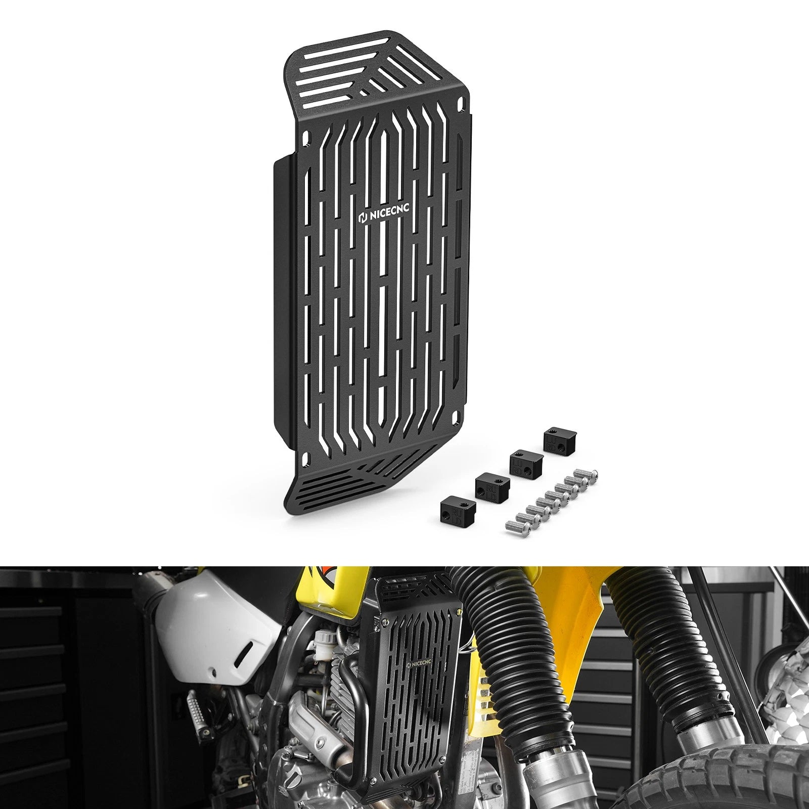Radiator Grille Guard Cover Protector for Suzuki DR650S/SE (1996–2025)