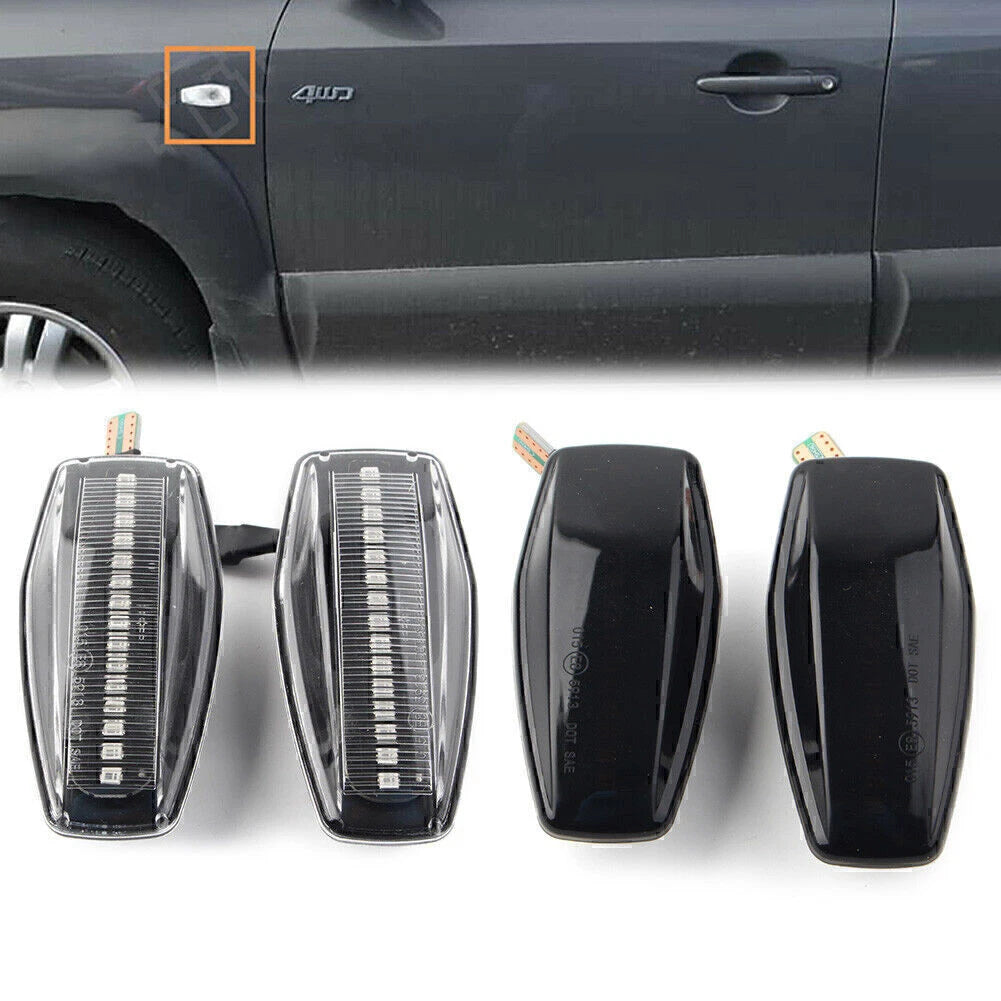 LED Dynamic Turn Signal Side Marker Light for Hyundai Elantra XD (2000–2006)