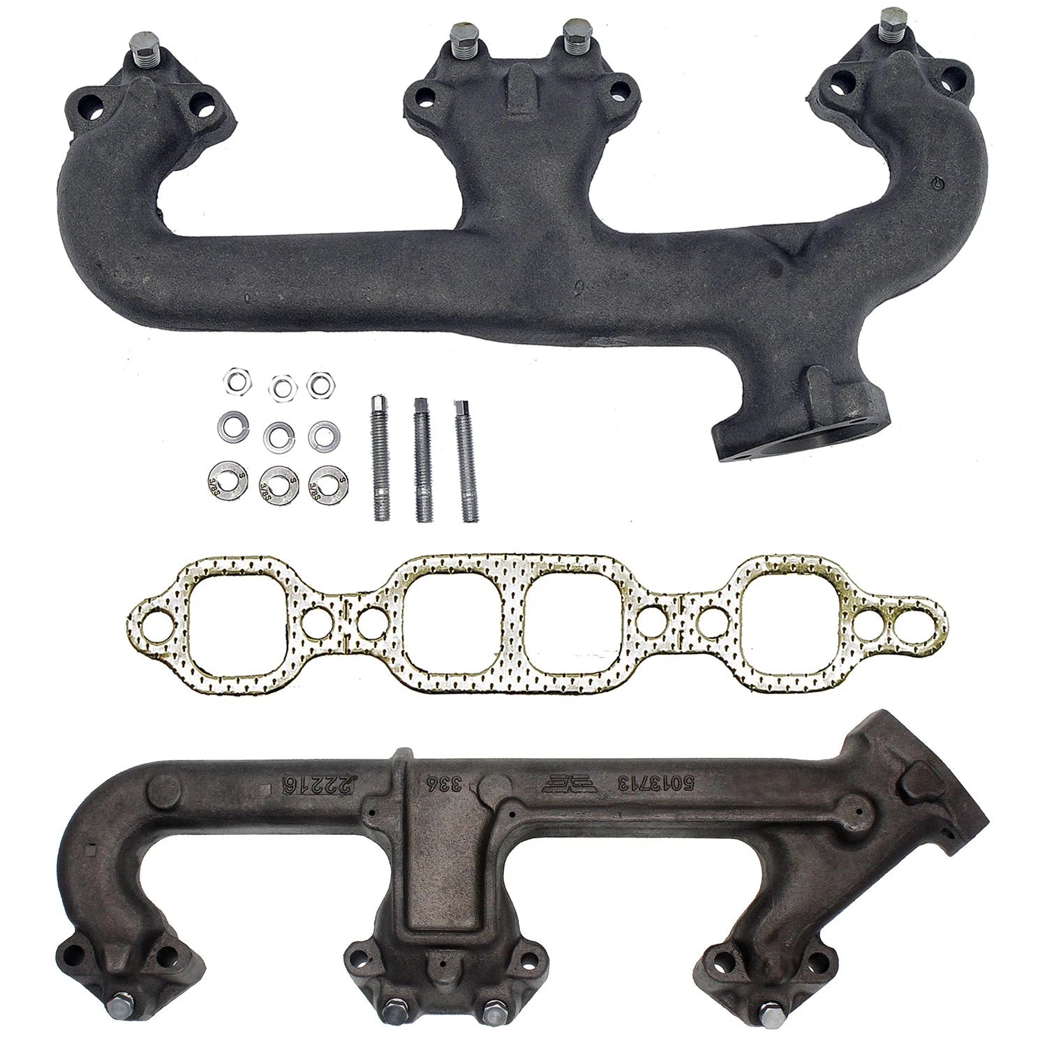 Exhaust Manifold Kit for Blazer C10 K10 Suburban P30 Van V8 (Dorman)