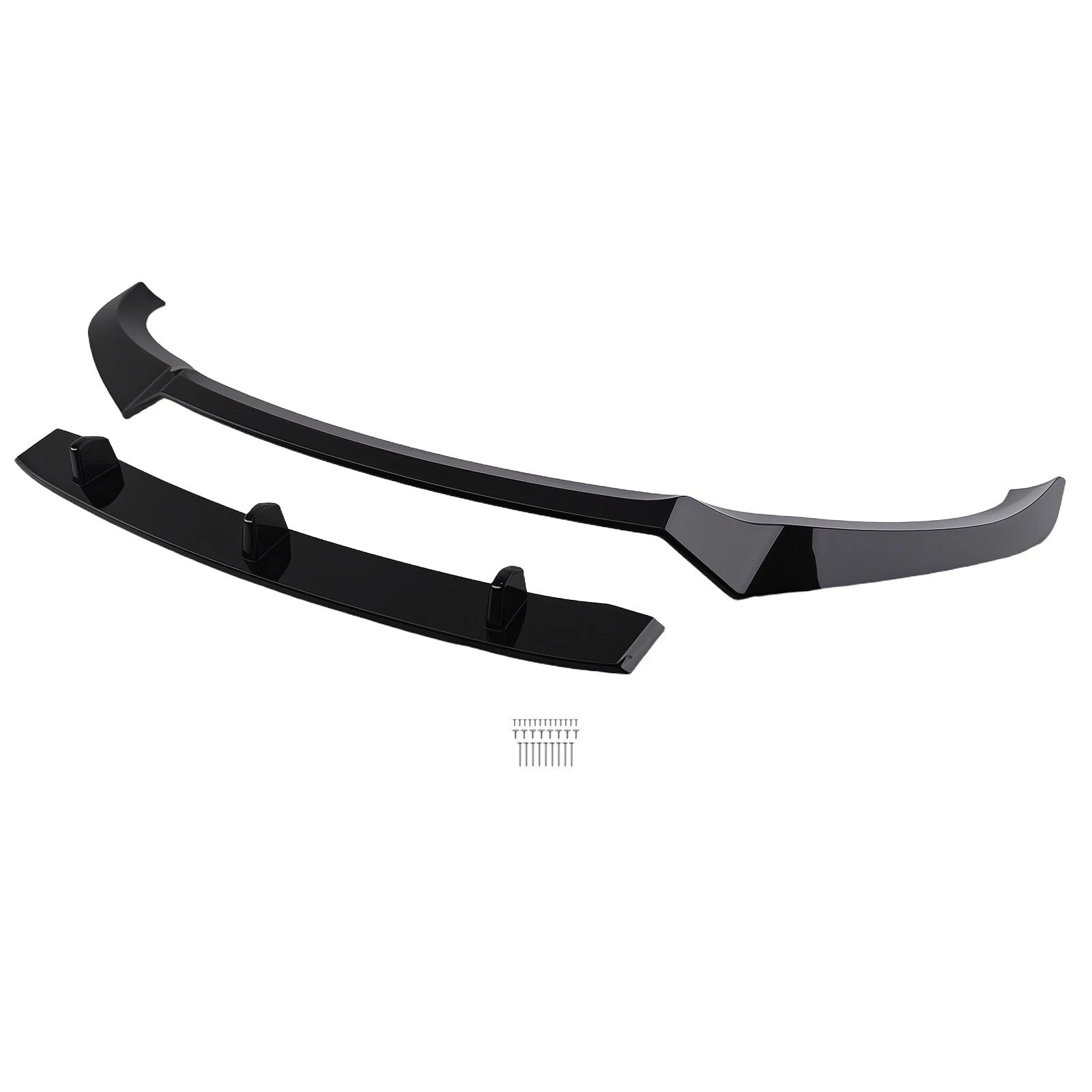 Front Lip Extension for BMW X6 G06 M Sport (2020–2023) Gloss Black Splitter