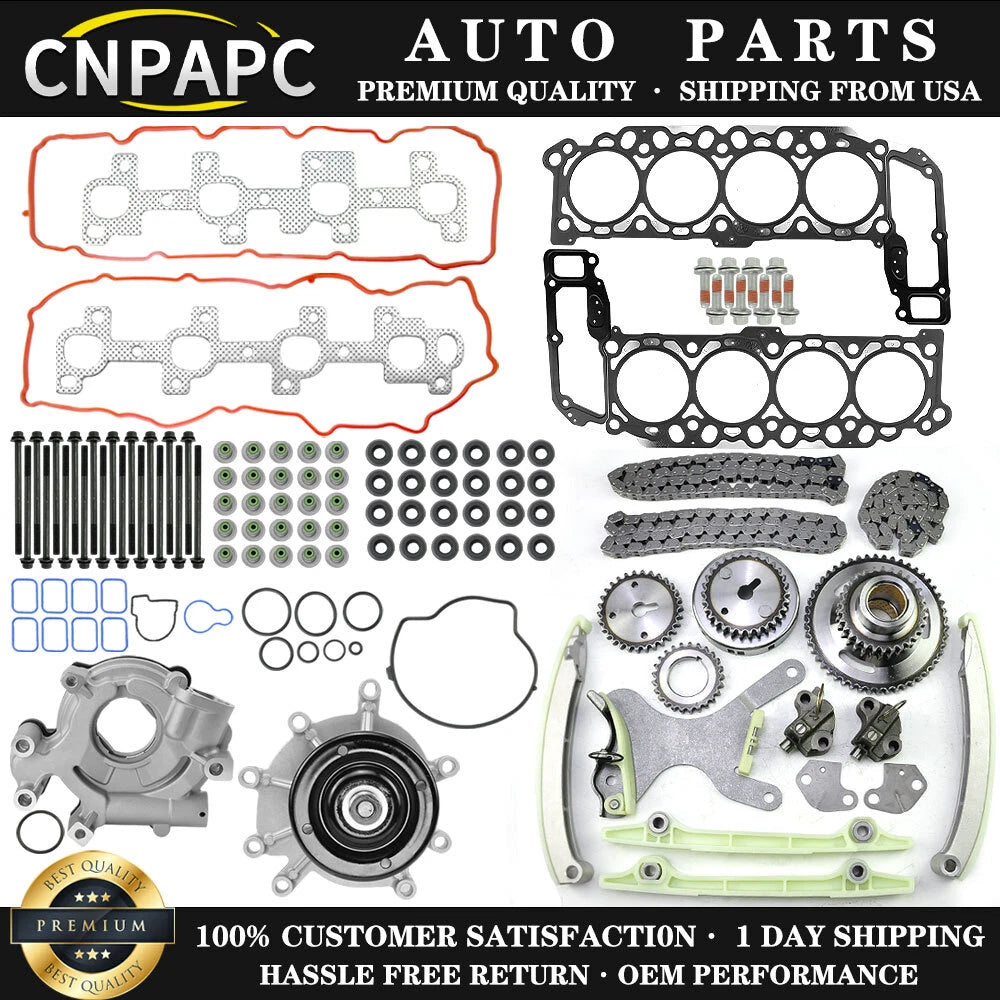 Timing Chain Kit & Head Gasket for Dodge Ram, Jeep Grand Cherokee (2004–2007)
