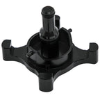 Black Billet Diesel Fuel Drain Valve for Ford Powerstroke (2017–2020)