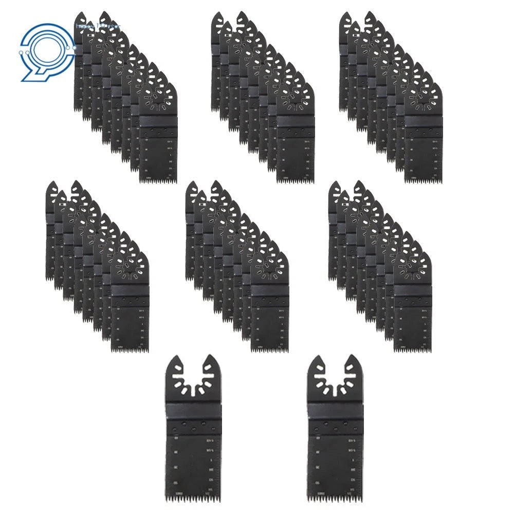 50X Black Precision Tooth Oscillating Saw Blades 1-3/8 Inch