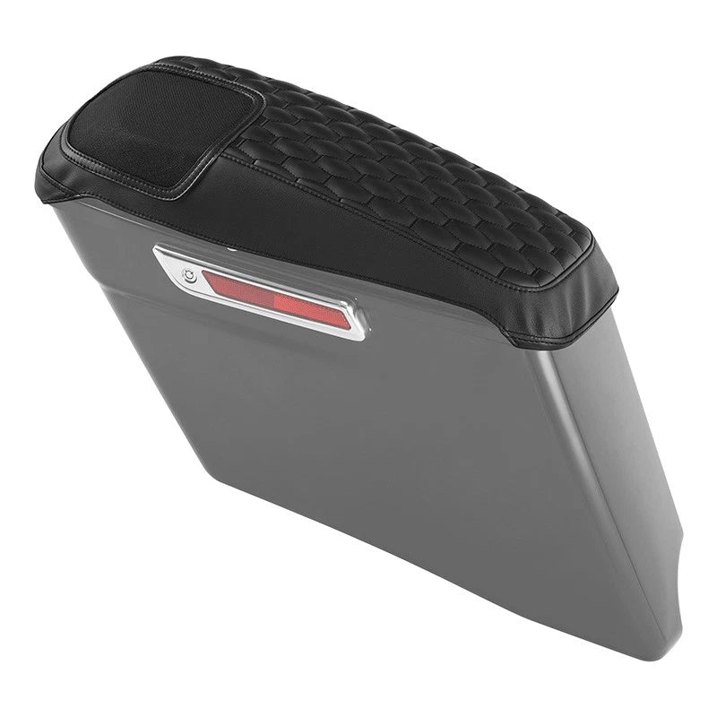 Saddlebag Lid Speaker Cutout Covers for Harley Road King Street Glide (2014–2023)