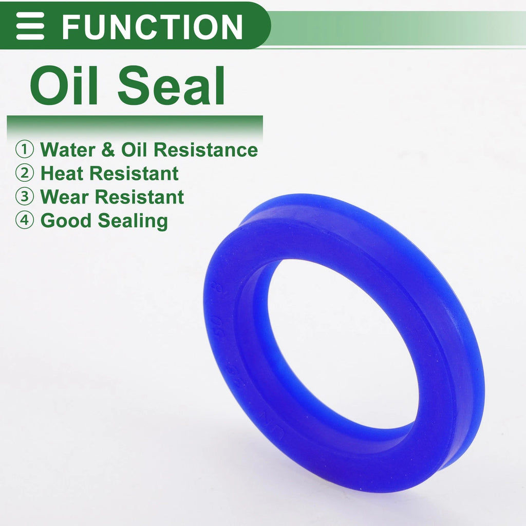 Set of 5 Oil Seal Rotary Shaft Seal 35x50x8mm TPU High Pressure