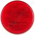 Pack of 10 Red 9LED Clearance Light for Truck Trailer (Sealed, 2" Round)