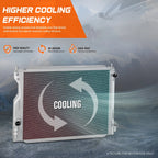 Full Aluminum 3-Row Cooling Radiator for Ford Mustang (2005–2014)