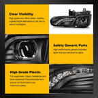 LED DRL Headlights Assembly for Toyota FJ Cruiser (2007–2015)