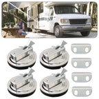 Latch for Marine Boat Hatches, Bait Wells, Cabinet Doors (Universal)