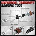 Camshaft Bearing Removal Tool Kit 16PC for Universal (1.125-2.69 in)