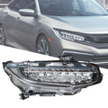 Full LED Right Headlight for Honda Civic (2016–2019)