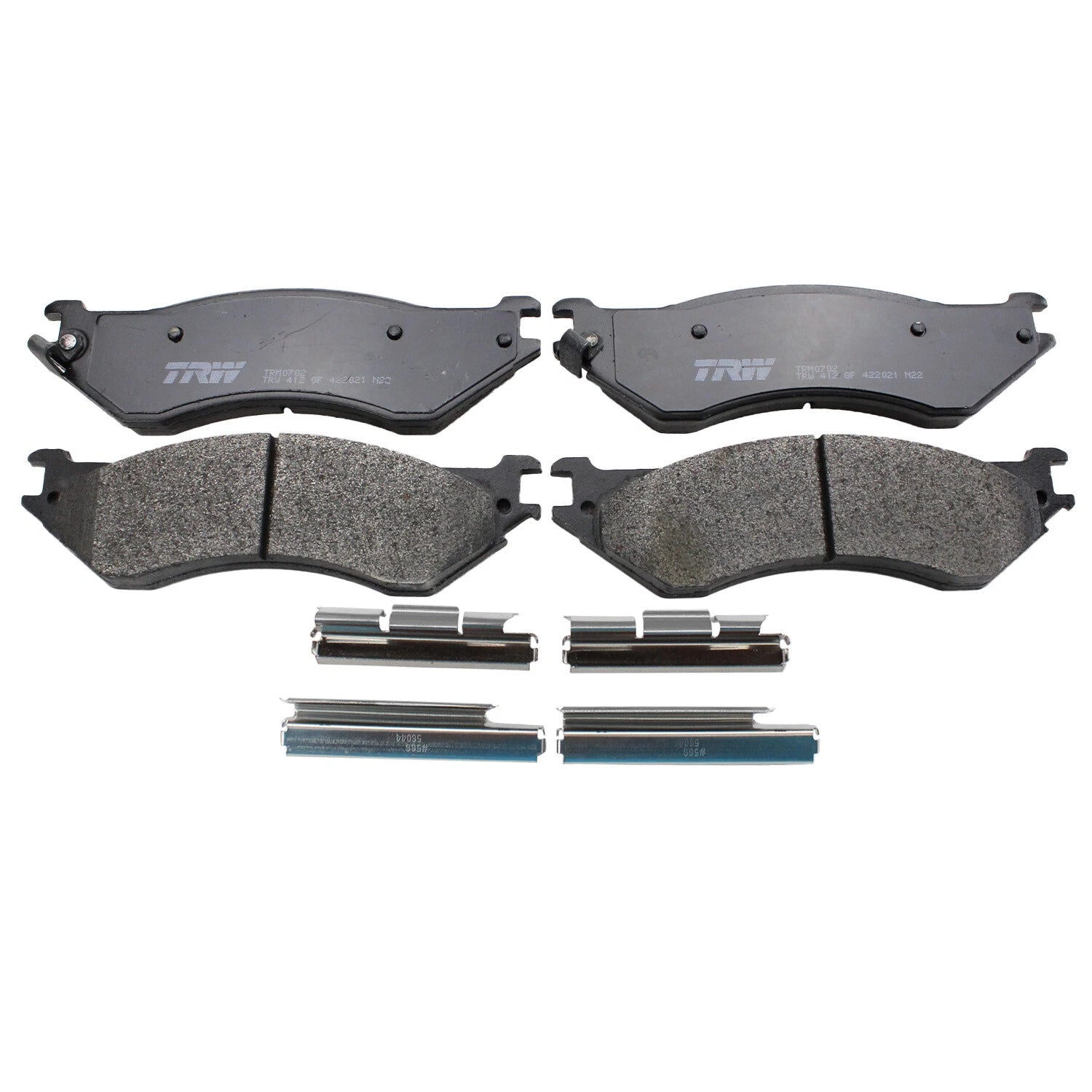 TRW Pro Front Metallic Brake Pads for Ford Expedition F-150 F-250 (1997–2023)