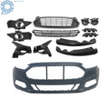 Front Bumper Cover & Grill for Ford Fusion (2013–2016) with Fog Light Covers
