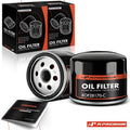2X Engine Oil Filter for BMW I01 i3/i3s (2014–2021) Hatchback