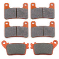 Set of 2 FA379 FA436 Brake Pads for Suzuki GSXR 1000 (2009–2011) Front Rear Carbon