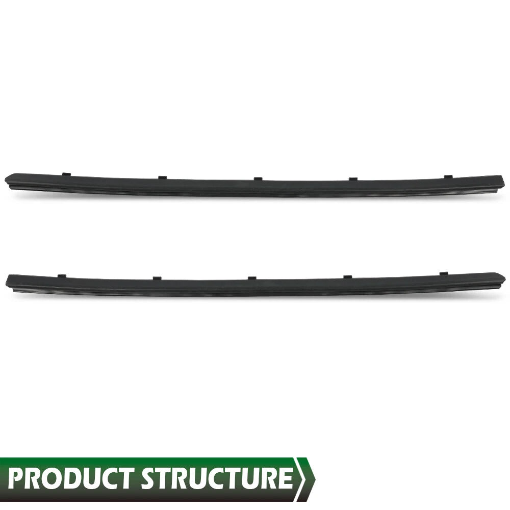 Set of 2 Window Sweep Weatherstrip Seals for S10 Blazer Jimmy Sonoma