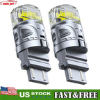 2X White LED Bulbs for AUTOONE 3157 Turn Signal Light