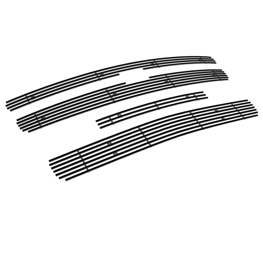 Stainless Black Billet Grille Insert for Chevy Silverado 1500 (2007–2013)
